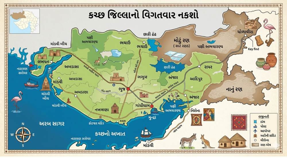 Kutch Map
