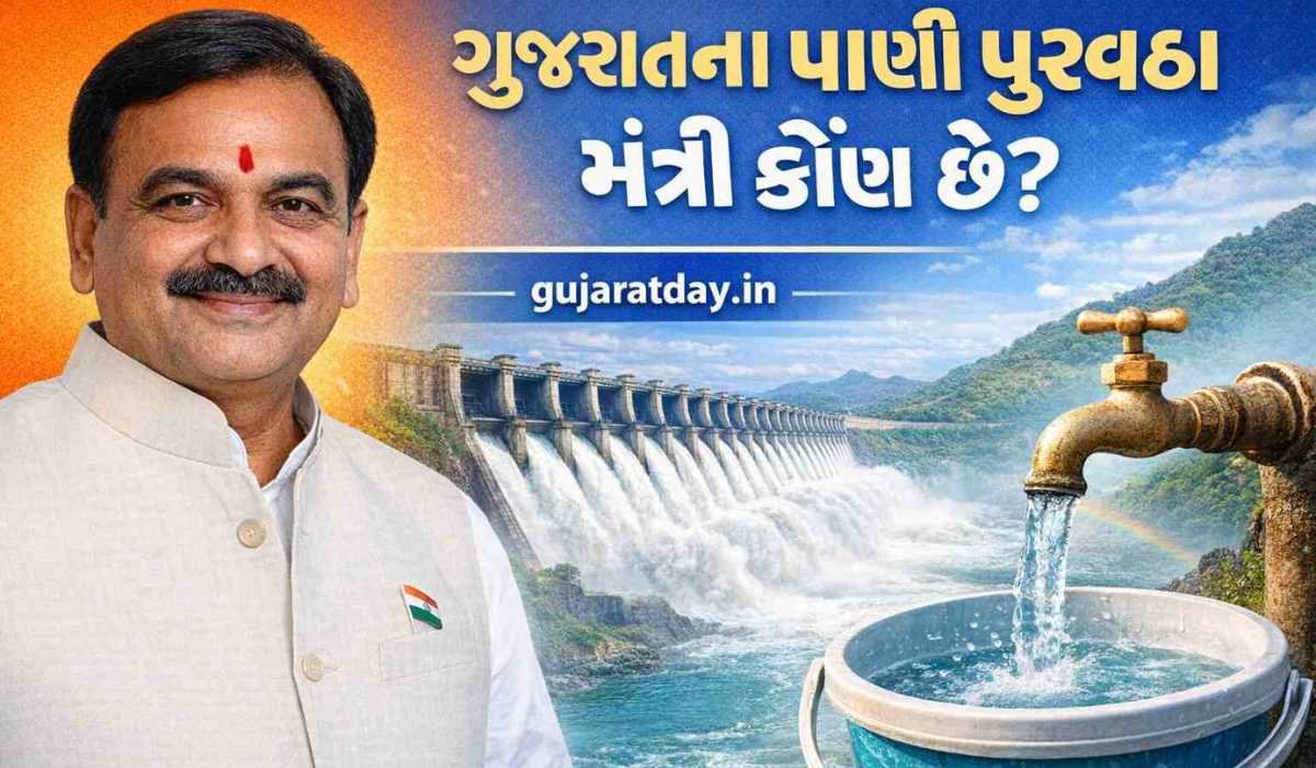 ગુજરાતના પાણી પુરવઠા મંત્રી કોણ છે Gujarat Na Pani Purvatha Mantri