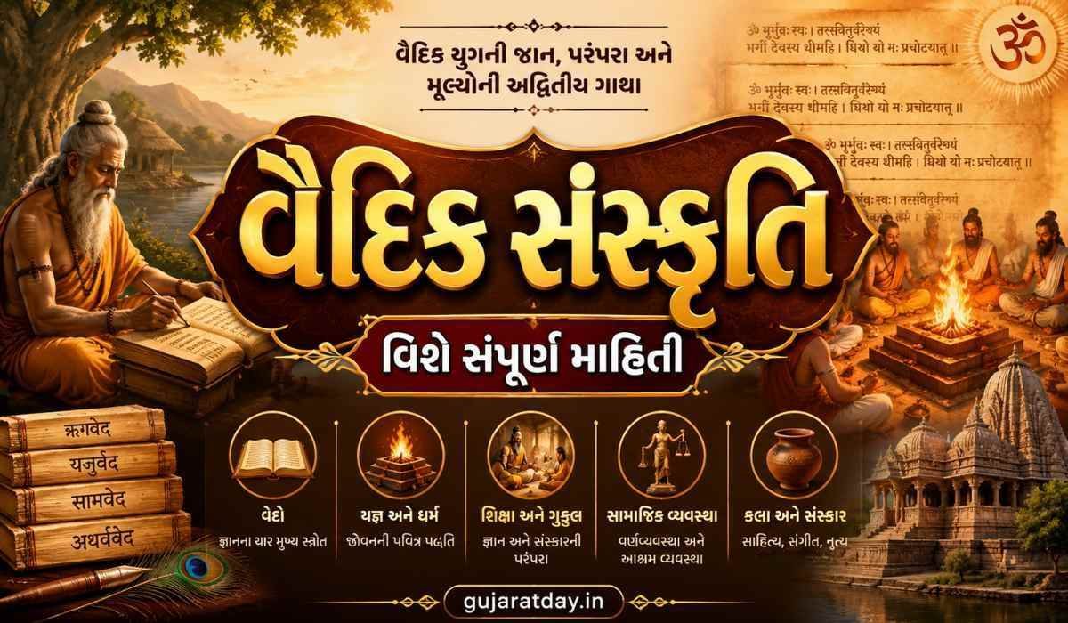 વૈદિક સંસ્કૃતિ વિશે સંપૂર્ણ માહિતી Vaidik Sanskriti Notes in Gujarati