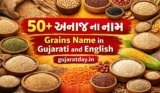 50+ અનાજ ના નામ ગુજરાતીમાં | Grains Name in Gujarati and English