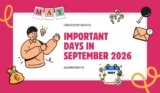 સપ્ટેમ્બર મહિના ના મહત્વપૂર્ણ દિવસો 2026 | Important Days In September